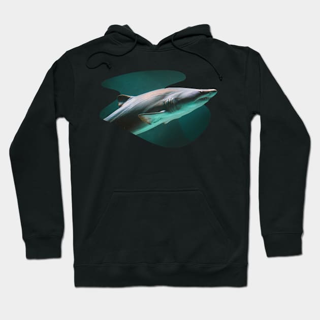 Shark underwater Hoodie by Arteria6e9Vena